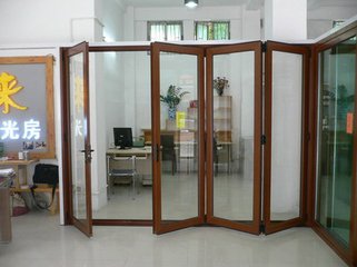 鋁合金折疊門